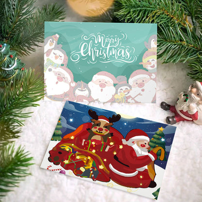 Biglietto di Natale IV - Dipingere con i Numeri