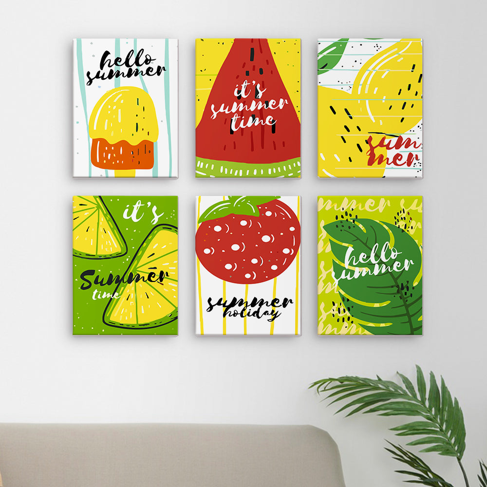 Frutta Estiva – Dipingere con i Numeri