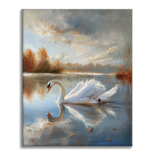 Cigno - Dipingere con i Numeri