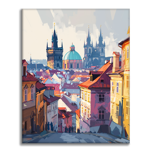 Praga - Dipingere con i Numeri
