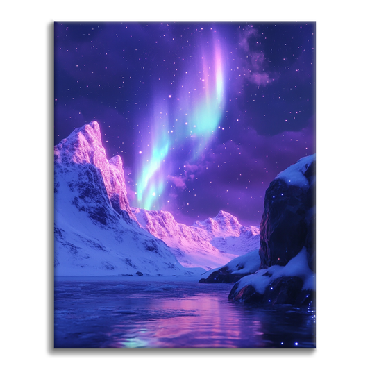 Aurora psichedelica - Dipingere con i Numeri