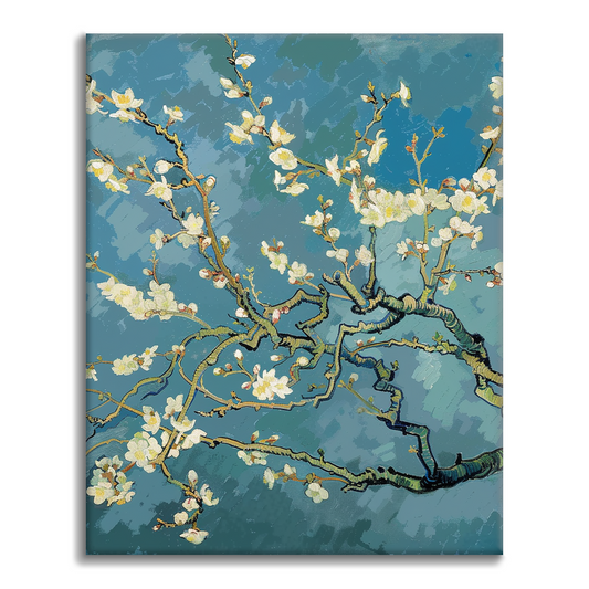 Fiori di mandorlo - Dipingere con i Numeri