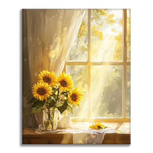 Girasoli - Dipingere con i Numeri