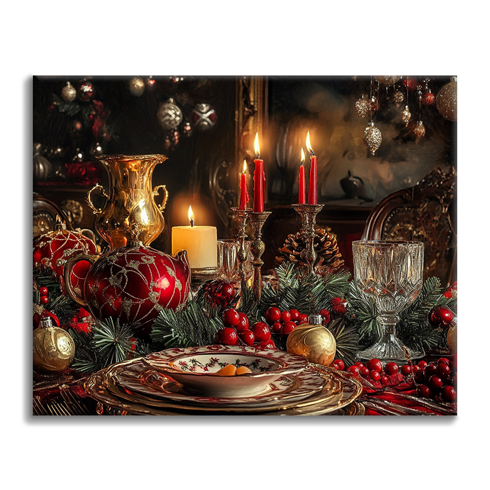 Festa di Natale - Dipingere con i Numeri