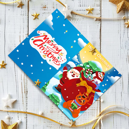 Biglietto di Natale III - Dipingere con i Numeri