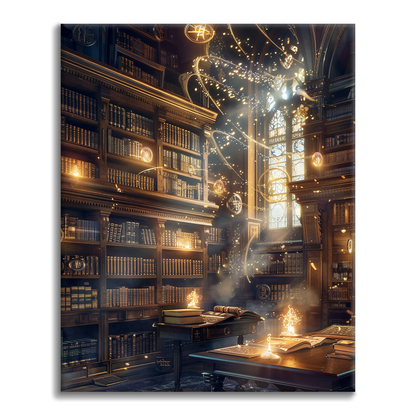 Biblioteca magica - Dipingere con i Numeri