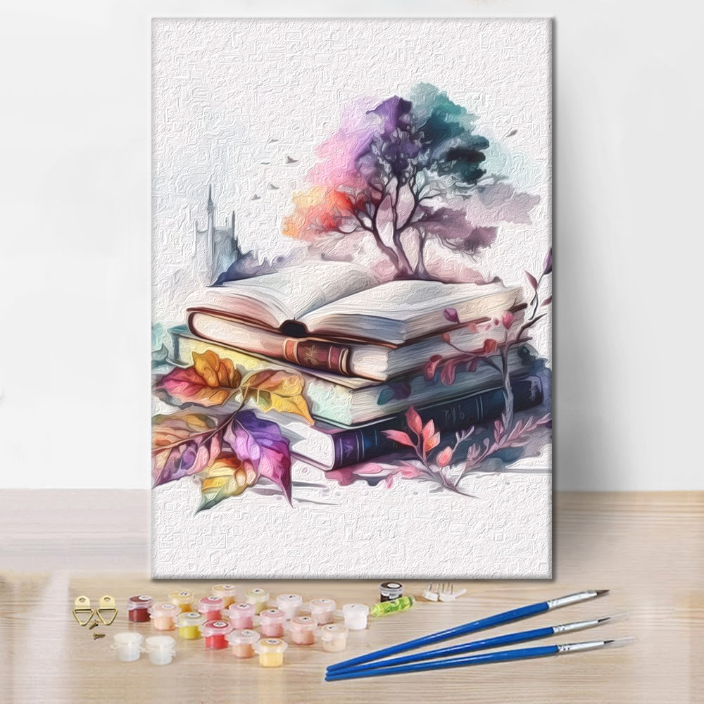 Libri ad acquerello - Dipingere con i Numeri
