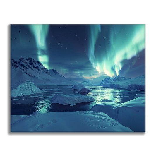 Aurora Boreale - Dipingere con i Numeri