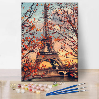 Autunno a Parigi - Dipingere con i Numeri