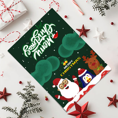 Biglietto di Natale IV - Dipingere con i Numeri
