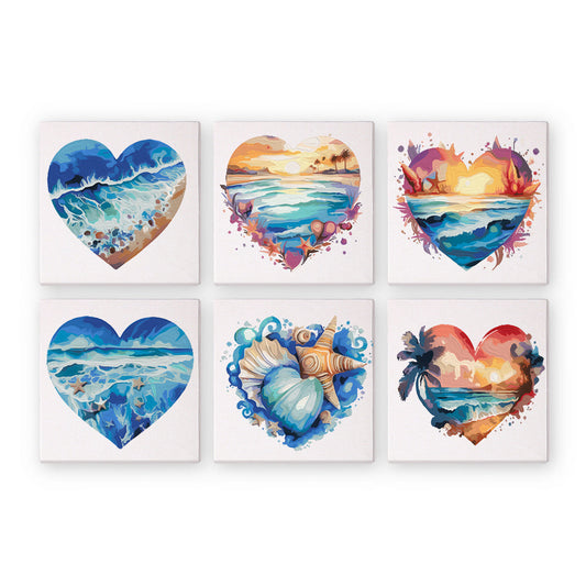 Cuore dell'oceano - Dipingere con i Numeri