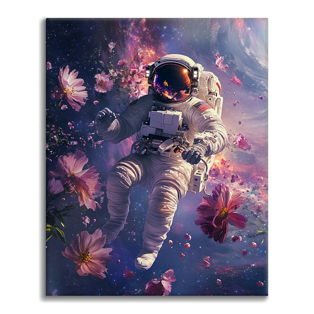 Passeggiata da sogno nello spazio - Dipingere con i Numeri