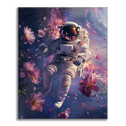 Passeggiata da sogno nello spazio - Dipingere con i Numeri