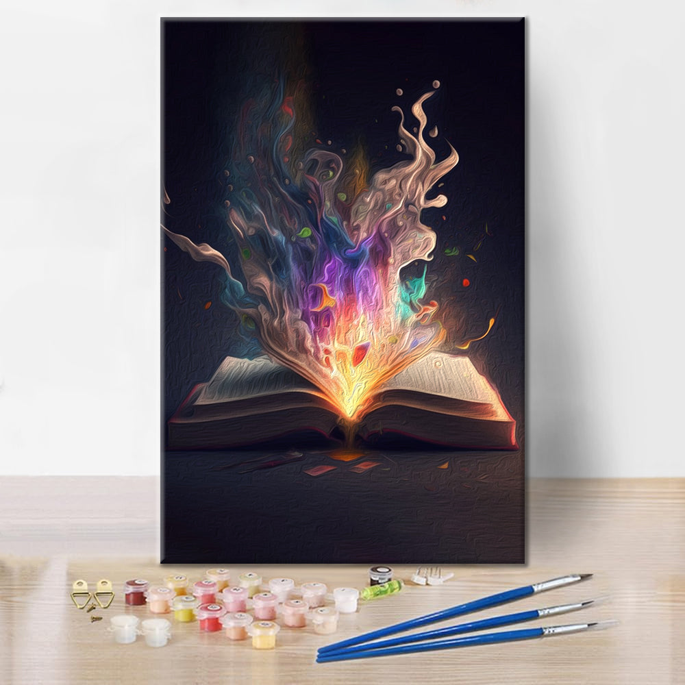 Sogno e libro - Dipingere con i Numeri