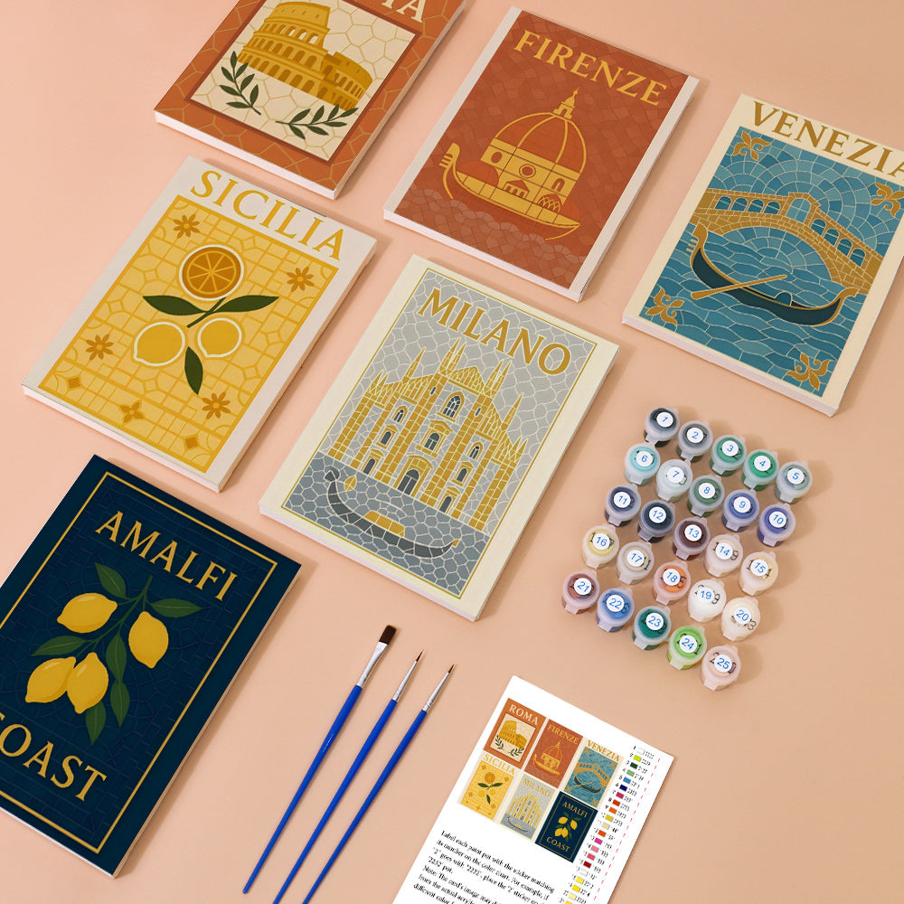 Città d'oro - Dipingere con i Numeri