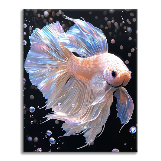 Pesce Betta Gioiello - Dipingere con i Numeri