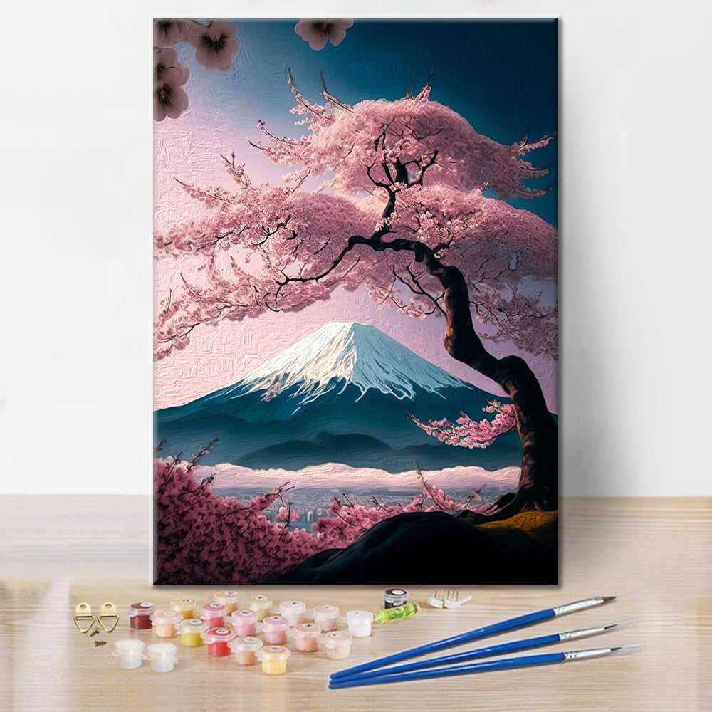 Fiori di Sakura - Dipingere con i Numeri