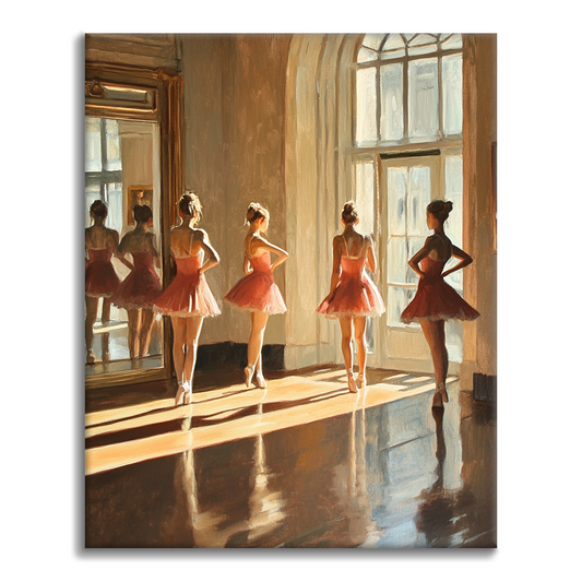 Ballerini di danza classica - Dipingere con i Numeri