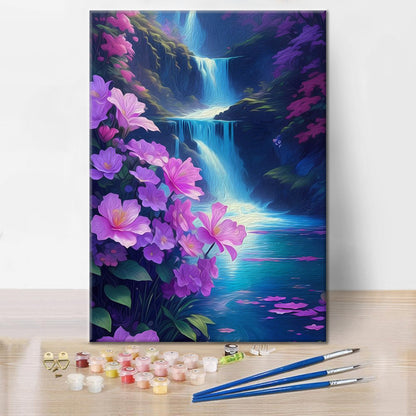 Cascate di fiori - Dipingere con i Numeri