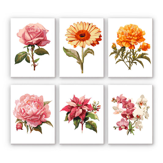 Fiori - Dipingere con i Numeri
