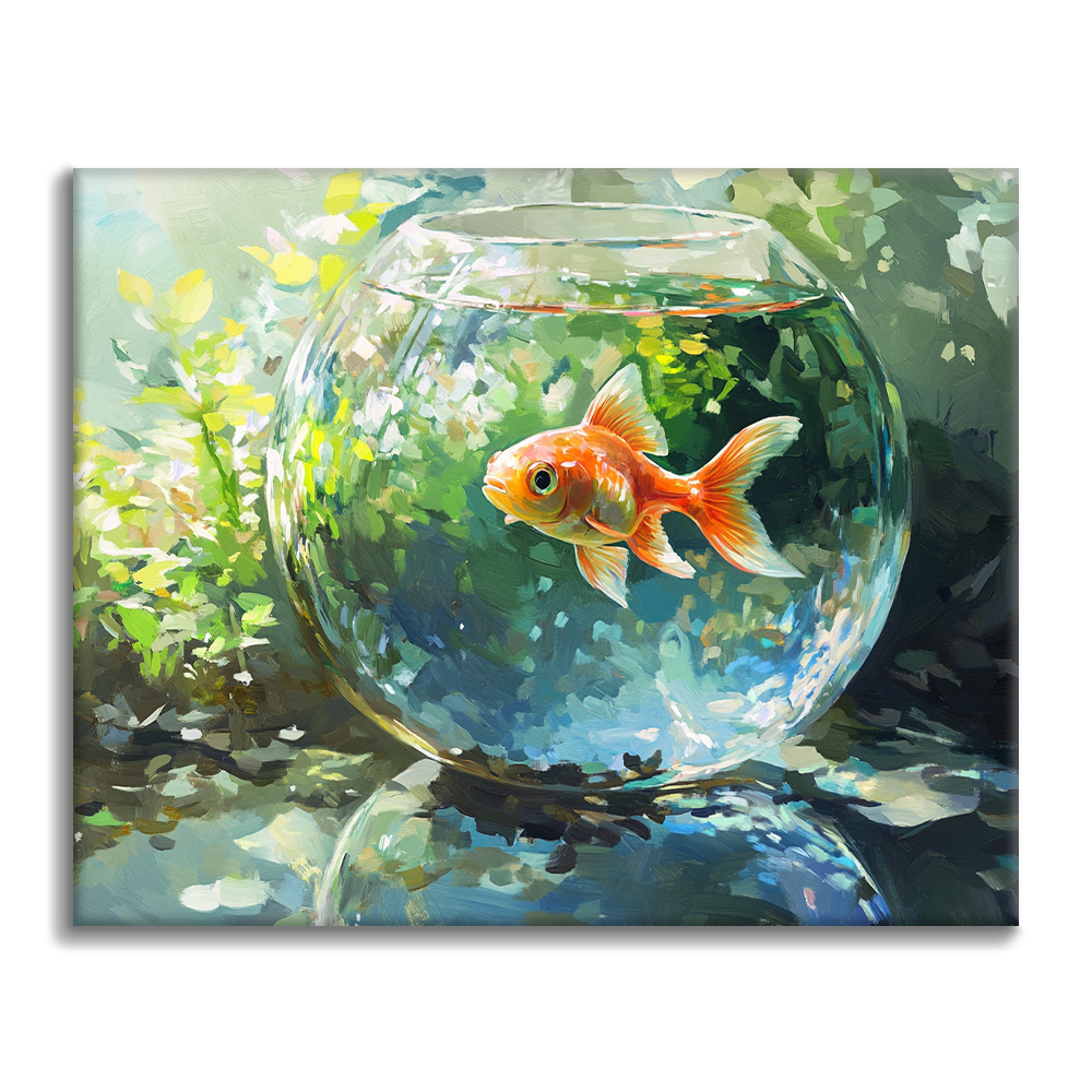 Pesce Rosso - Dipingere con i Numeri