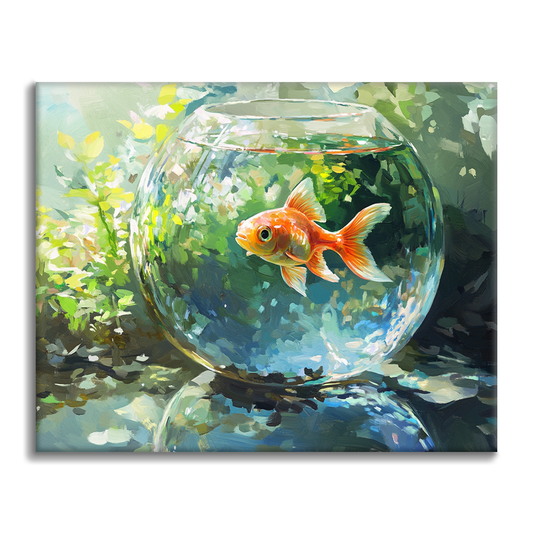 Pesce Rosso - Dipingere con i Numeri