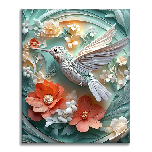 Sussurri del colibrì - Dipingere con i Numeri