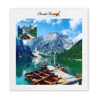 Dipingi la tua foto - Dipingere con i Numeri