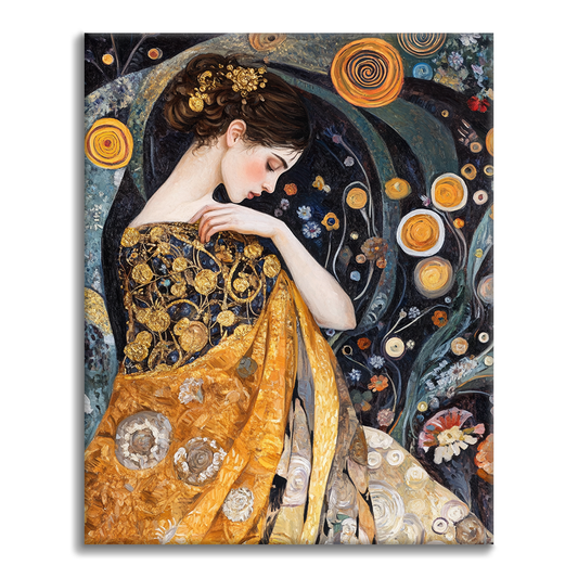 Donna elegante - Dipingere con i Numeri