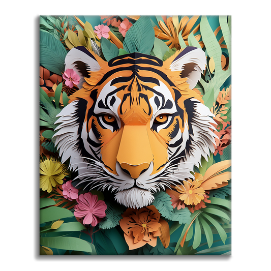 La fioritura del tigre - Dipingere con i Numeri