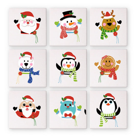 Animali di Natale - Dipingere con i Numeri