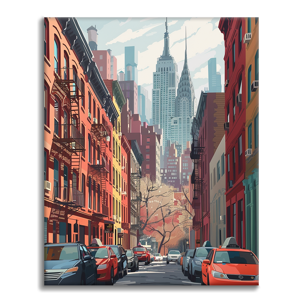 New York - Dipingere con i Numeri