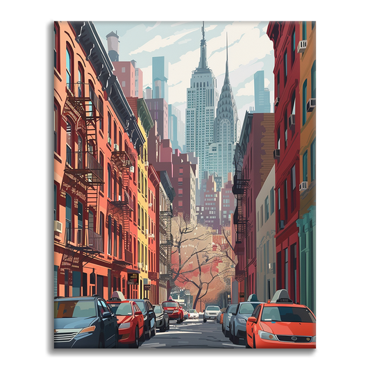New York - Dipingere con i Numeri