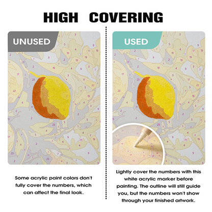 Pennarelli acrilici bianchi (2 pezzi)