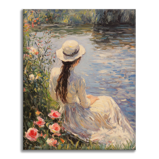 La Signora del Lago - Dipingere con i Numeri