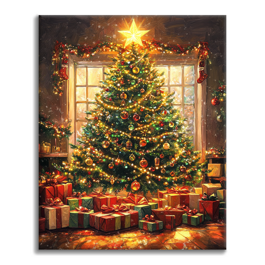 Albero di Natale - Dipingere con i Numeri
