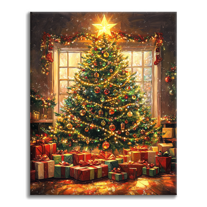 Albero di Natale - Dipingere con i Numeri