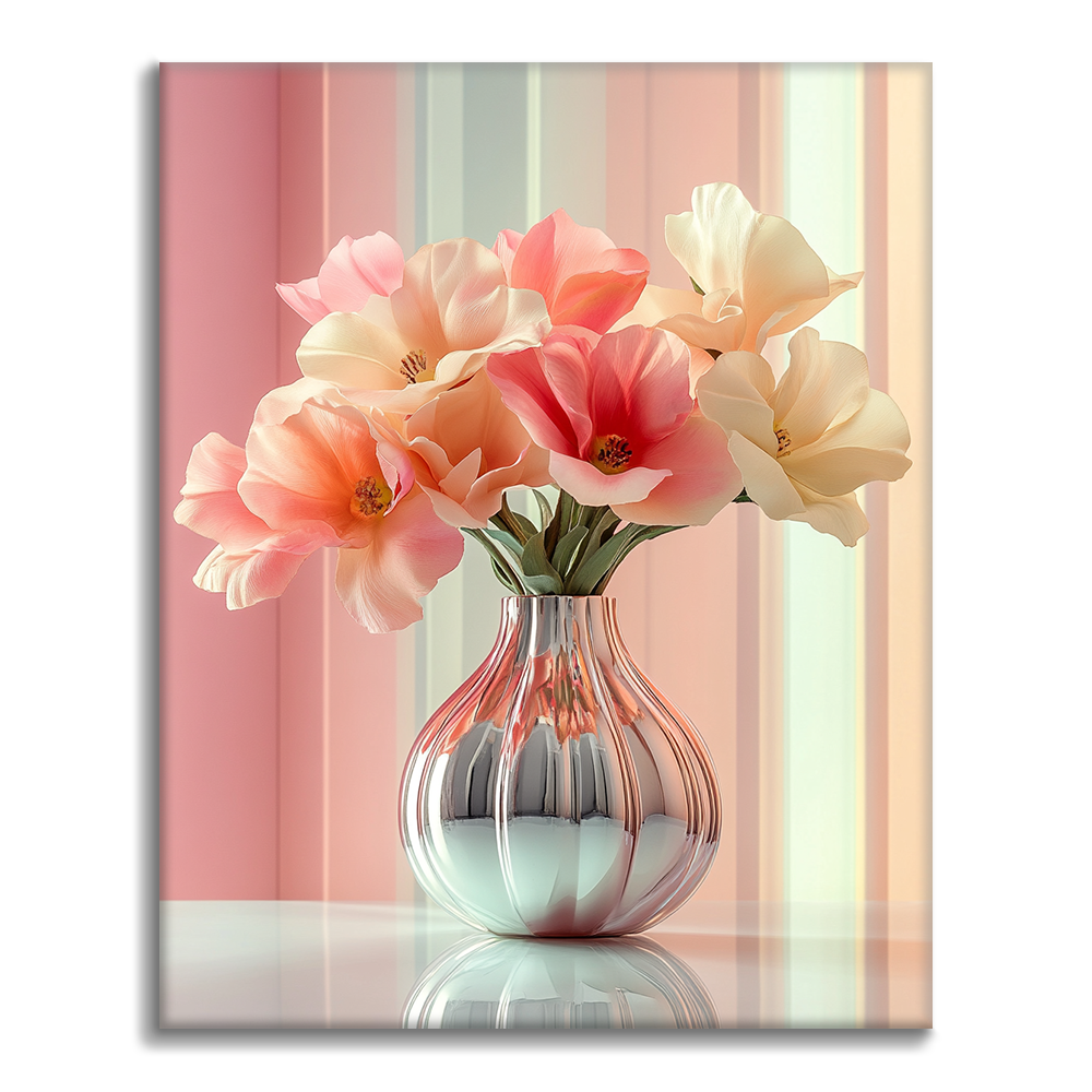 L'eleganza dei tulipani - Dipingere con i Numeri