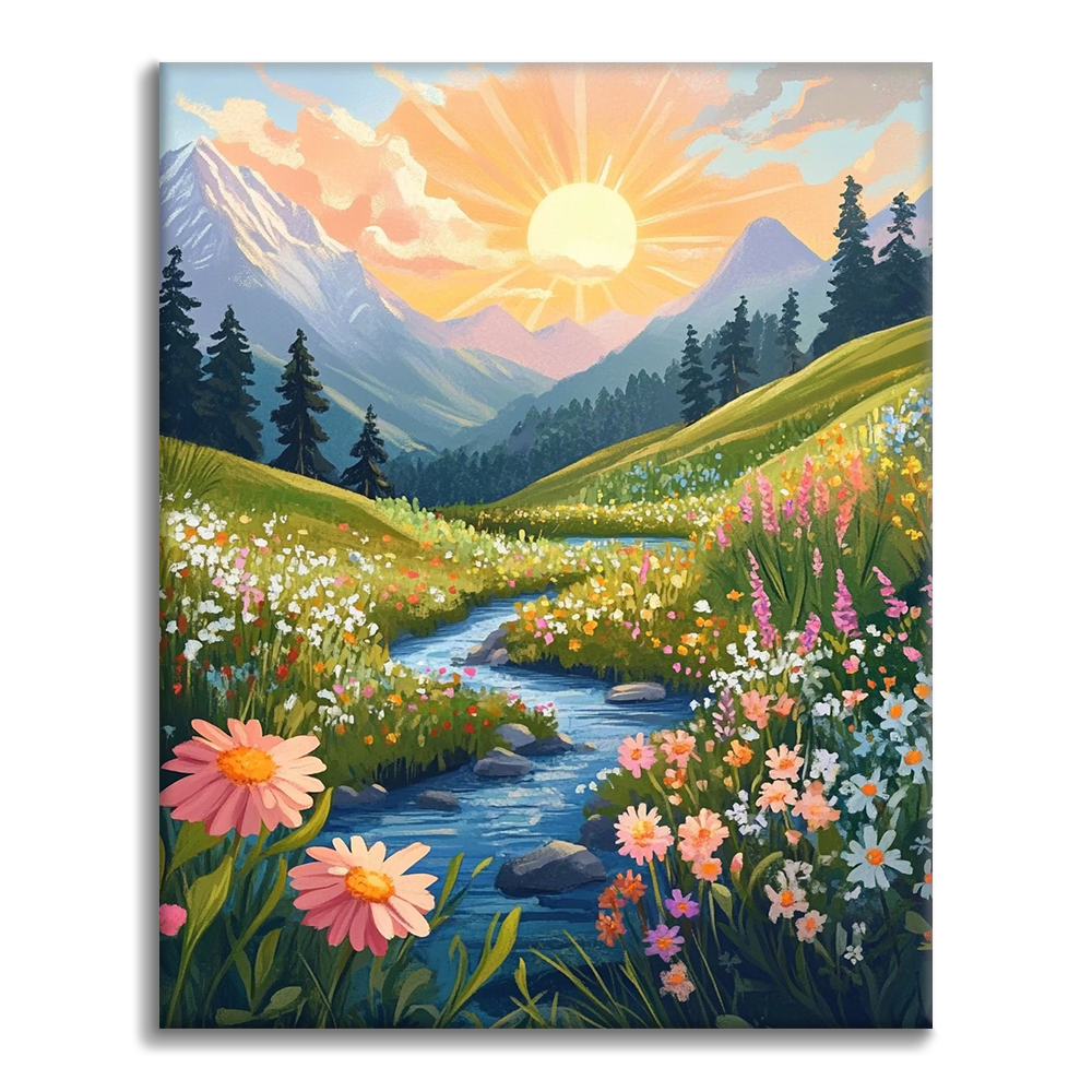 Valle della Primavera - Dipingere con i Numeri