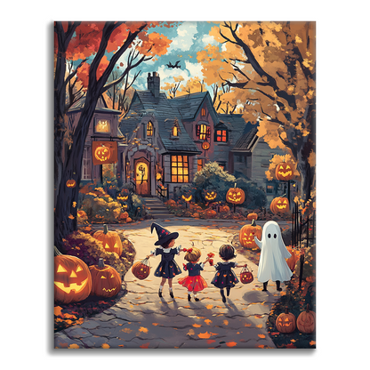 Delizia di Halloween - Dipingere con i Numeri