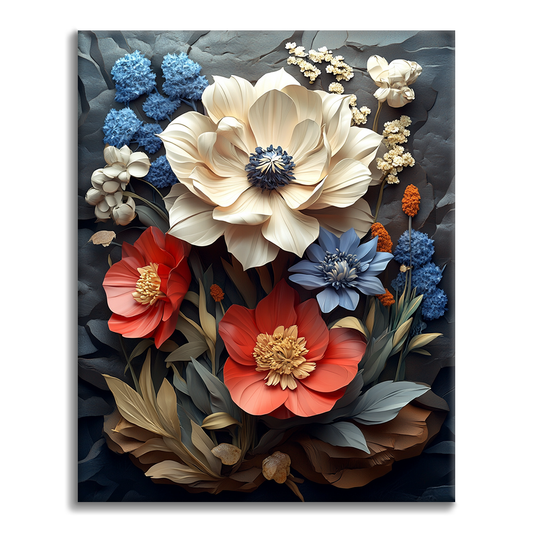 Fioriture fiorenti - Dipingere con i Numeri