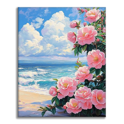 Camellia al Mare - Dipingere con i Numeri