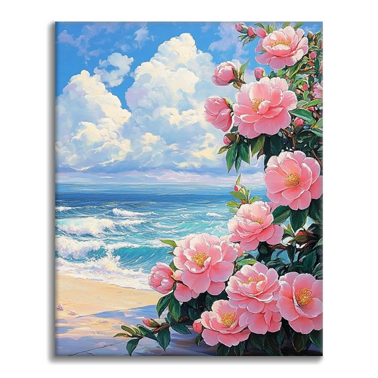 Camellia al Mare - Dipingere con i Numeri