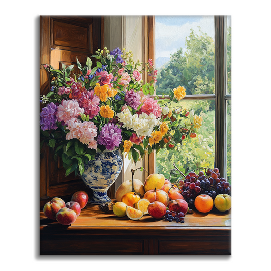 Fiori e frutta - Dipingere con i Numeri