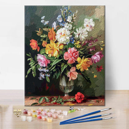 Fiore in fiore - Dipingere con i Numeri