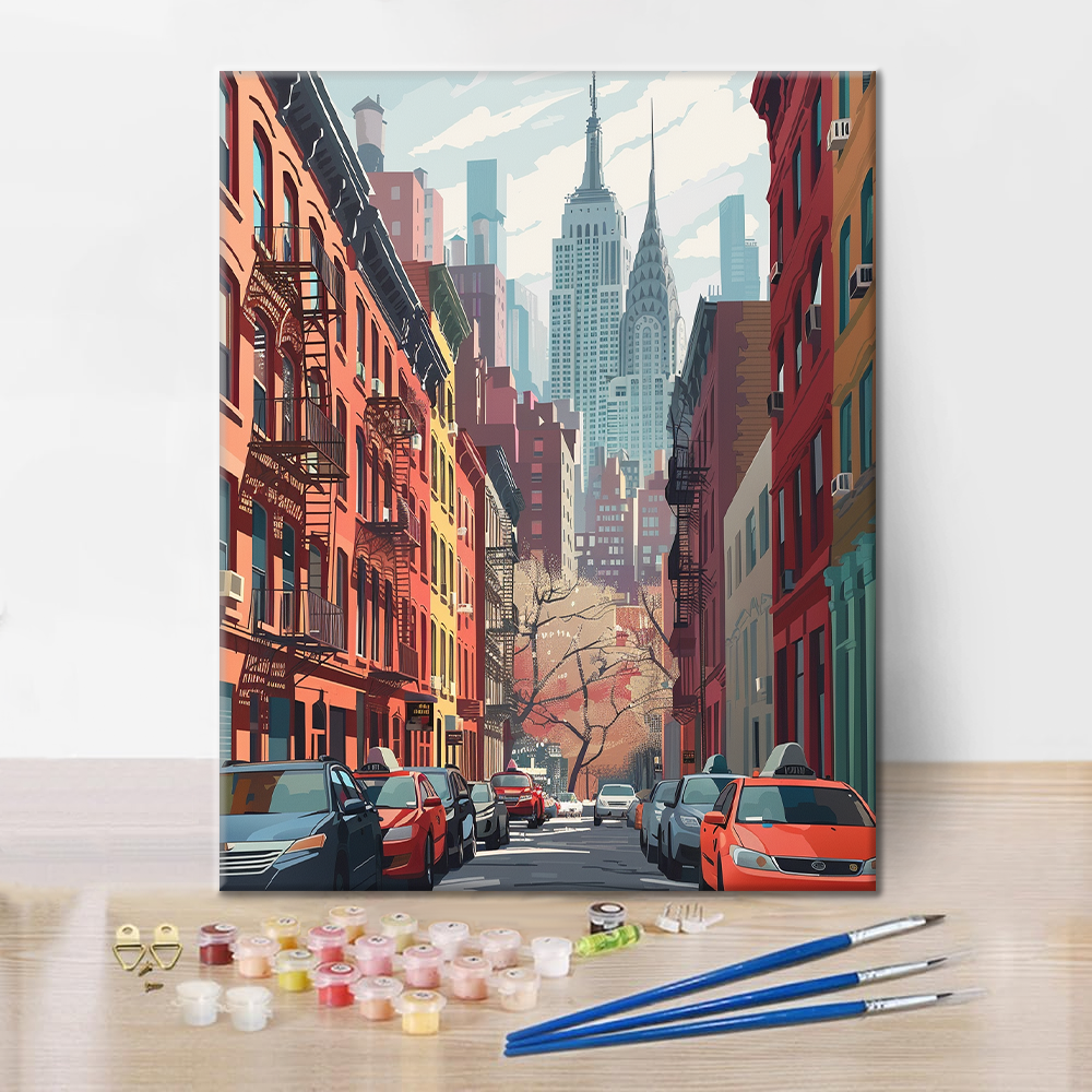 New York - Dipingere con i Numeri