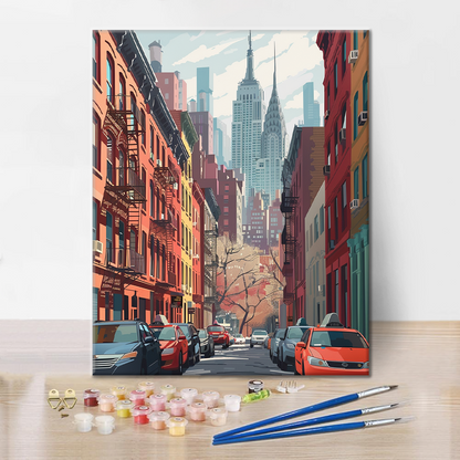 New York - Dipingere con i Numeri