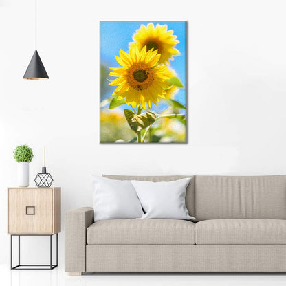 Girasole d'oro - Dipingere con i Numeri