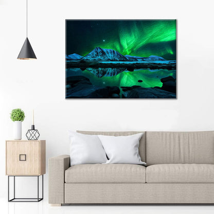 Aurora boreale - Dipingere con i Numeri