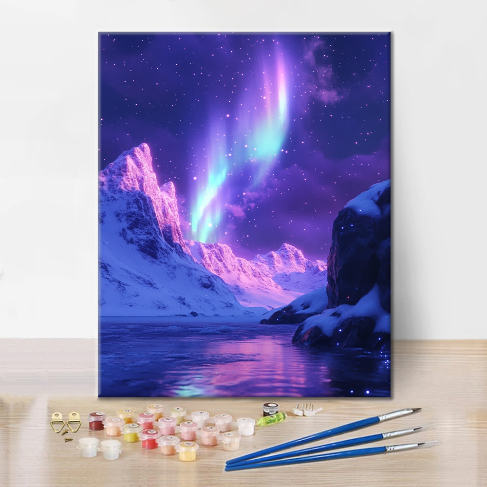 Aurora psichedelica - Dipingere con i Numeri